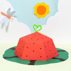 수박모자만들기