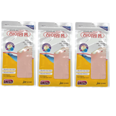 중외제약 하이맘 5mm 폼 드레싱 밴드 10cm x 20cm 방수 필름 포함, 3개
