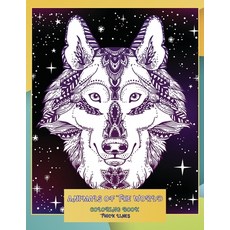 Animals of The World Coloring Book - Thick Lines Paperback, Independently Published