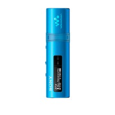 아이작공방 SONY 소니 NWZB183F4 G 휴대 미니 운동 러닝 MP3이어폰 라디오, 블루 정부측 표기함, 4GB
