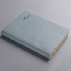 a. 5 일기 공책 심 플 한 문예 연피 면 대학생 메모 작업 노트 작고 예 쁘 고 산뜻 하 게 필기 장 두께 일정 계획 기록 초 두 꺼 운 기장필책 담뱃재 파란색