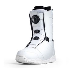 방수 스노우보드 보아 부츠 장비 신발 방한 스키 따뜻한 겨울 와이어 스노우 보드화 세트, 280, 2041화이트