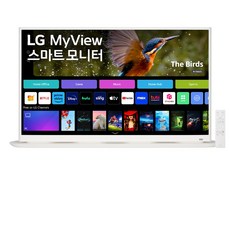 -LG전자- MyView 32SR70U 룸앤스타일 스마트모니터 32인치 IPS 4K UHD WiFi 미러링 리모컨 WebOS 스피커내장, LG_ 32SR70U