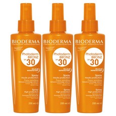 바이오더마 포토덤 브론즈 썬스프레이 200ml (SPF30) 3개, 단품