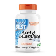 닥터스베스트 아세틸-L-카르니틴 500mg 베지 캡, 60개입, 1개, 60정