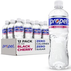 PROPEL Propel 포도 750ml24액량 온스 12개 팩 195068, 블랙 체리, 750ml