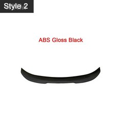 BMW 3시리즈 F30 F80 M3 세단 12-18년형 리어 트렁크 스포일러 윙 블랙 Carbon look 2, Gloss black 2