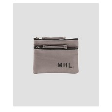 MHL 마가렛호웰 코튼 캔버스 미니 파우치 카드케이스 / 그레이 50대여성지갑, 상세페이지 참조