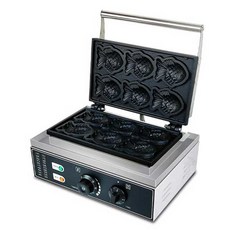 업소용 붕어빵기계 가정용 겨울간식 6구 전기 도미빵 식당, 붕어빵머신, 1개
