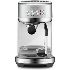 브레빌 밤비노 플러스 에스프레소 머신 브러시드 스테인리스 스틸 BES500BSS, Brushed Stainless Steel