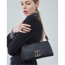 닥스 악세서리 여성 19FW [MINI BAG]블랙 엠보가죽 체인숄더백 WCBA9F008BK
