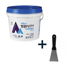 쌍곰 퍼티 빠데 5kg 핸디코트 외부용 헤라67mm, 1개