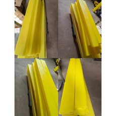지게차 커버 포크발 보호 확장 덧발 암포크 폴리우레탄, 100x35x1220 1.5톤, 1개