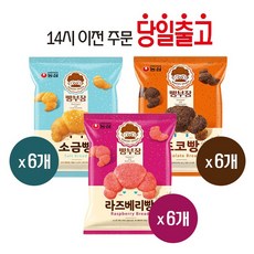 빵부장 소금빵 초코빵 라즈베리빵 세트, 1세트, 990g