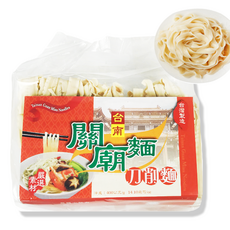 홍홍 중국식품 타이난 도삭면 관묘면 칼국수, 400g, 1개