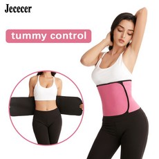 네오프렌 Shapewear 허리 트레이너 벨트 컨트롤 배꼽 배꼽 칼집 땀 거들 여성의 몸 셰이퍼 체중 감소 모델링 스트랩|허리 슬리밍|