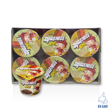 농심 짜파게티 범벅 70g X 6개입, 1박스