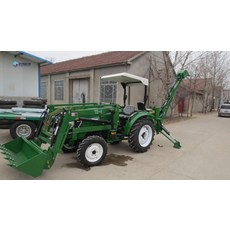 휠로더 로더와 굴착기 35HP 4WD 유압 농장 농업 기계 장치 을 가진 로더 굴삭기, 단일상품