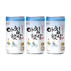 웅진 아침햇살 180ml 10캔, 10개