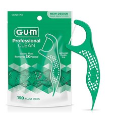 Gum 프로페셔널 클린 치실, 150 Count, 1개