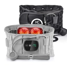 허리마사지기 등마사지기 허리베개 전기 적외선 가열 벨트 진동 지지 통증 온열 압박 물리