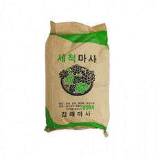 세척 마사 소립 약 20Kg 대포장 김해 분갈이 분재용 화원 다육식물 흙 관엽수용, 1개 - 신켄마사