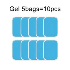 무릎안마기 무릎마사지기 무릎찜질기 진동안마기 마사지기계 발마사지기 EMS 근육 트레이너, 10 pcs 엉덩이 스티커