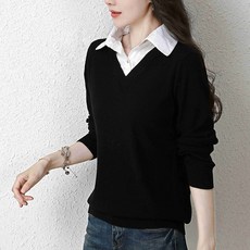 v넥페이크카라
