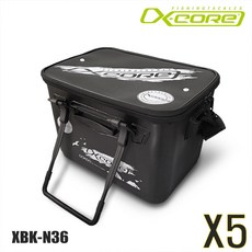  우기마켓 엑스코어 다용도 보조가방 낚시 바칸 품통 XBK-N36 5개, 카키 5개 