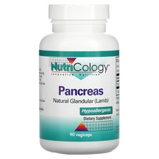 뉴트리콜로지 판크레아스 네추럴 램 90캡슐 Nutricology Pancreas Natural Glandular Lamb, 1개, 90개
