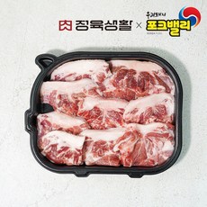 [정육생활X포크밸리] 국내산 돼지 꼬들살(덜미살) 400g*3팩, 3개