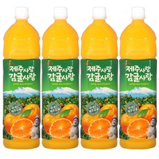 [롯데칠성] 제주사랑감귤사랑주스 1.5L 쥬스 감귤주스