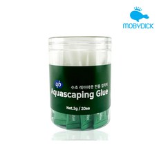 PACK_수초본드 레이아웃 전용접착제 3g (20p) 어항꾸미기 수초 레이아웃 테라리움, 단품