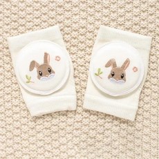 여아 및 남아용 크롤링 팔꿈치 보호대 아기 무릎 패드 안전 코튼 유아 다리 워머 어린이 쿠션 레깅스, [15] folded rabbit, 1개