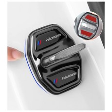데일리쇼핑 BMW G30 5시리즈 도어스트라이커 도어락 커버 M퍼포먼스 악세사리 몰딩 용품 X1 X3 X4 X5 X6, M도어스트라이커(블랙1개)