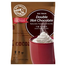빅트레인 더블 핫 초콜릿 파우더, 1.59kg, 1개입, 2개