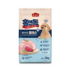 와와펫 대한사료 홈앤독 올라이프 플러스 5kg, 1개 - 홈앤독