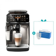[카푸치노컵세트 증정] 필립스 라떼고 5400 시리즈 전자동 에스프레소 커피 머신 EP5447/93