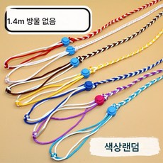 햄스터 끈 견인줄 다람쥐 고슴도치 토끼 더치 돼지 산책용 총애 금사곰 기니피그 목걸이 외출줄, 14m(색상랜덤), 1개