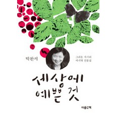 세상에 예쁜 것:그리운 작가의 마지막 산문집, 마음산책, 박완서