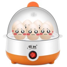 360W 전기 계란 보일러 아침 식사 기계 멀티 쿠커 증기선 자동 밥솥 홈 커스타드 스팀, Style 2 -yellow, UK, 1개