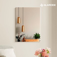 [아라모드] 노프레임 사각 거울 AM-M303, 500 x 800, 1개