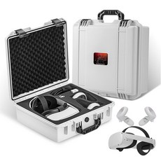 고급 오큘러스퀘스트2 전용 악세서리 하드케이스 가방 수납 보관 파우치 VR, 1개
