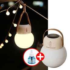 lsk캠핑 LED 조명 오뚜기 모기퇴치기 충적식 야외모기향 램프 모기훈증기, 글램핑 오뚝이 + 리퀴드액