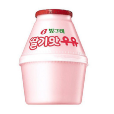 빙그레 딸기맛우유 240ml X 16개, 160개