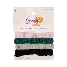 Goody Sport Thin Scrunchies Green Pink 4CT 핑크 450866