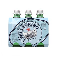 Sanpellegrino 산펠레그리노 스파클링 탄산수 8.45oz(250ml) 6팩, 1개