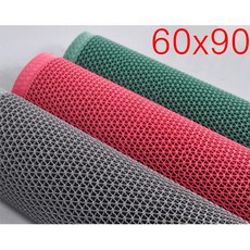 PVC 실외용 출입구 외부발판 바닥고무매트 매장 업소, 그린 60x90, 1개