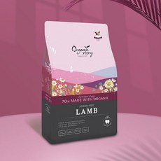  오가닉스토리 가수분해 사료 (기호성 최강 저알러지 사료), 1개, 6kg, 양 
