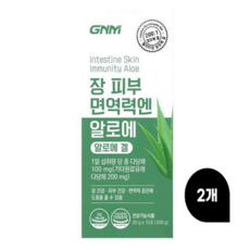 GNM자연의품격 GNM 장 피부 면역력엔 알로에 1박스 (총 15포), 2개, 15포